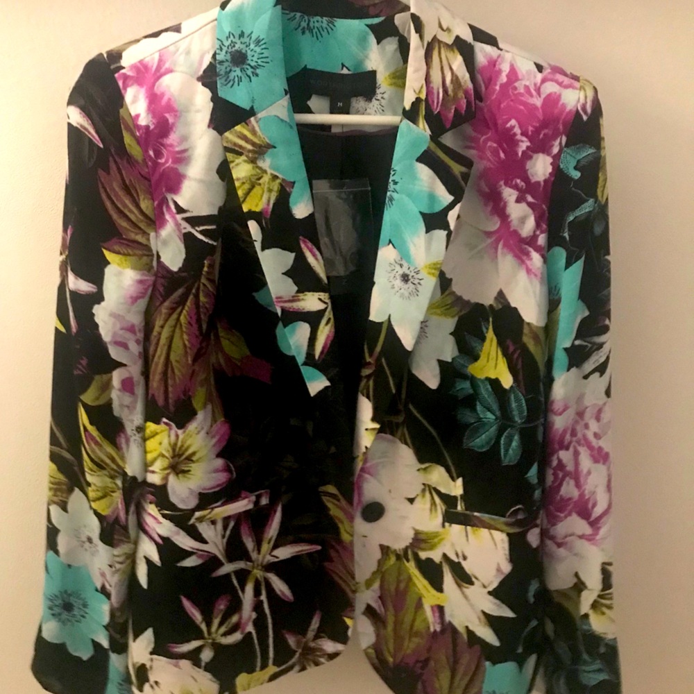Floral Blazer